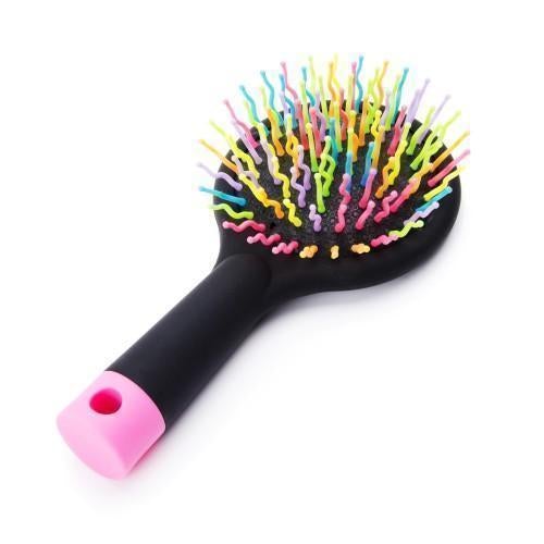 Rainbow hairdressing massage comb