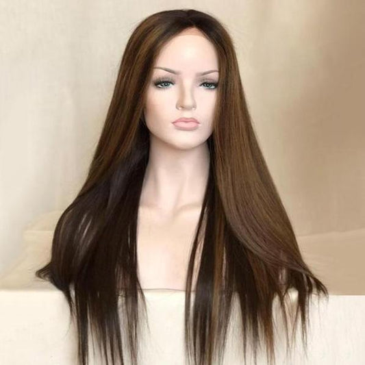 Silky straigh top-quality wig