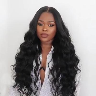 Black Popular Style Natural Wig